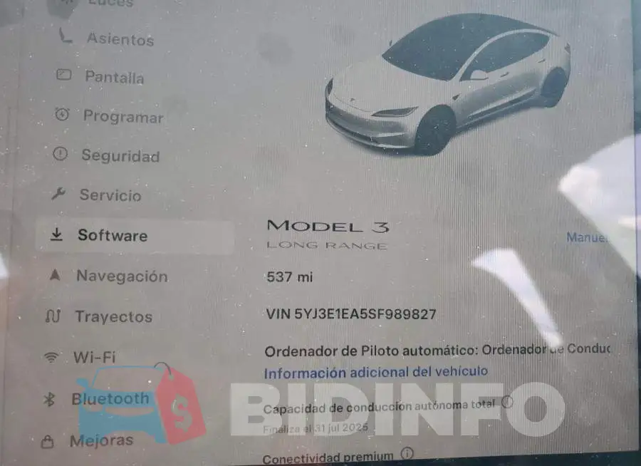 5YJ3E1EA5SF989827 Photo# 9