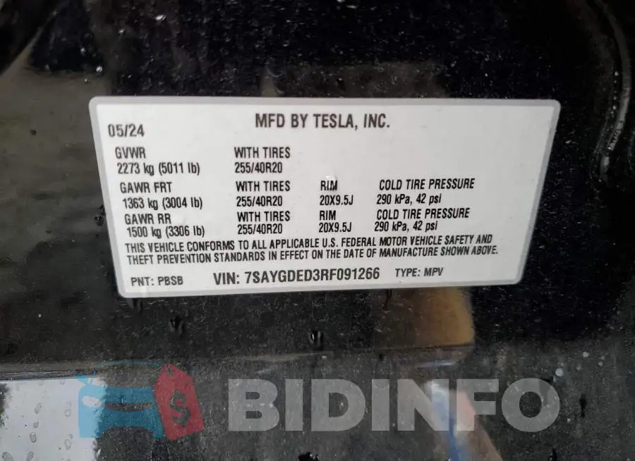 7SAYGDED3RF091266 Photo# 12