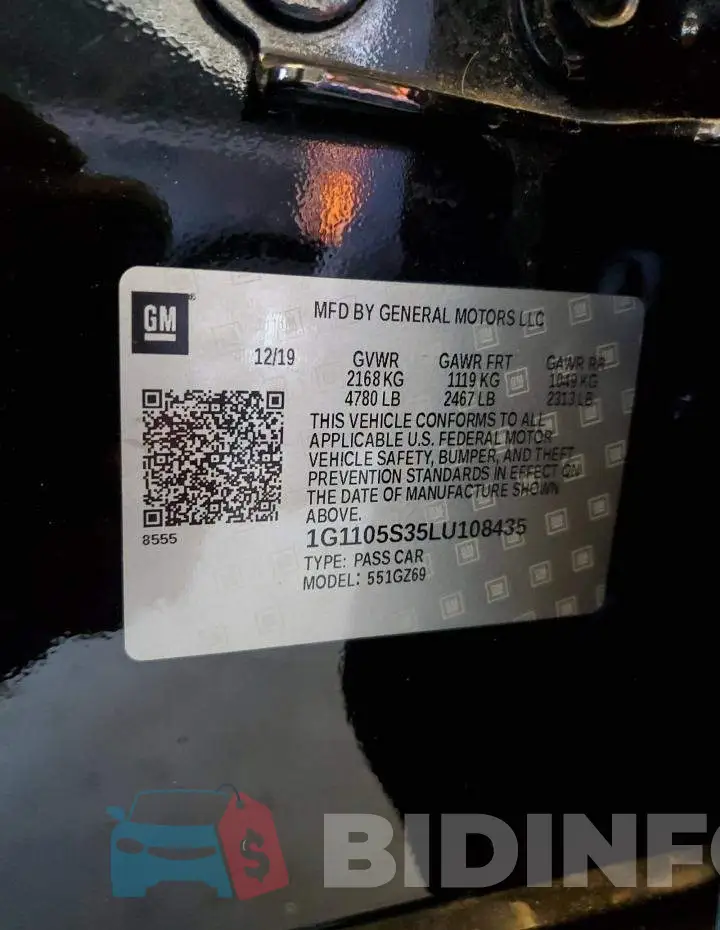 1G1105S35LU108435 Photo# 12