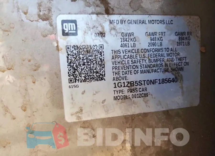 1G1ZB5ST0NF185640 Photo# 12