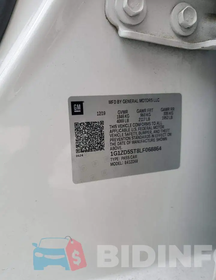 1G1ZD5ST8LF068864 Photo# 12