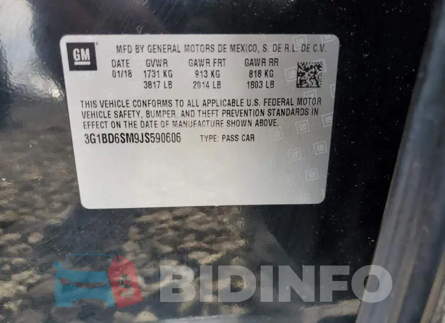 3G1BD6SM9JS590606 Photo# 12