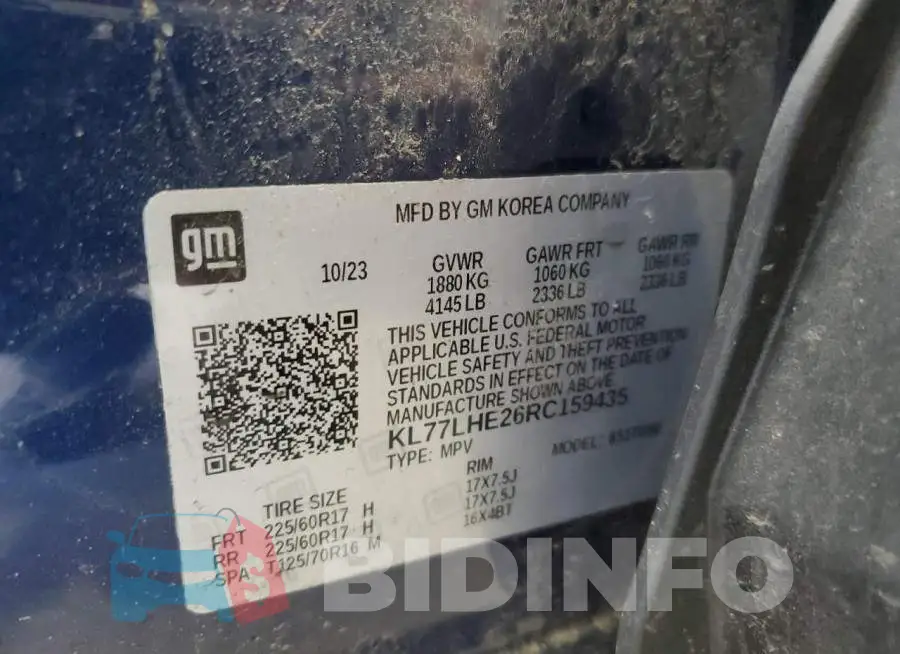 KL77LHE26RC159435 Photo# 13