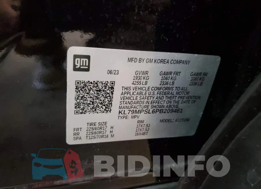 KL79MPSL6PB209461 Photo# 12