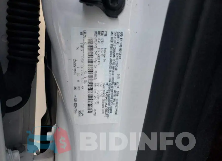 1FADP3H25JL326502 Photo# 12