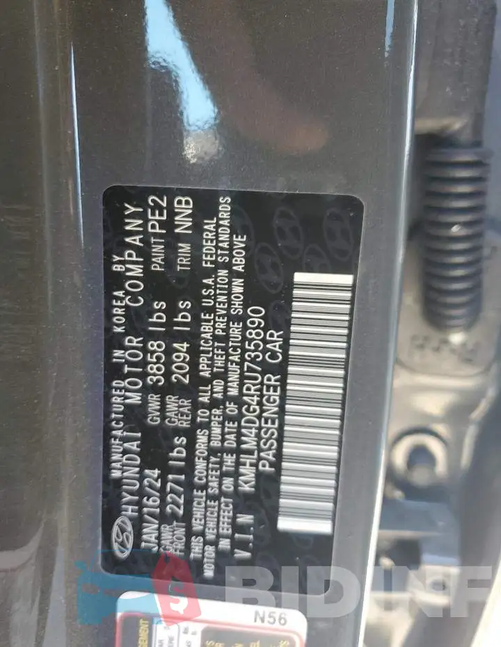 KMHLM4DG4RU735890 Photo# 12