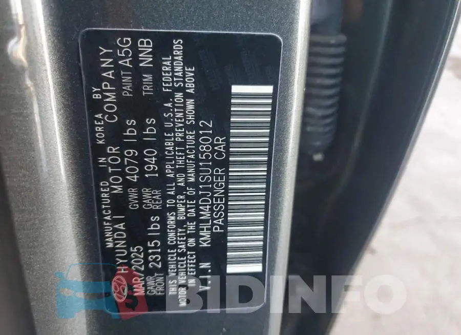 KMHLM4DJ1SU158012 Photo# 13