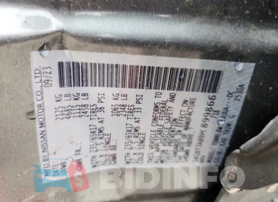 5N1BT3AB9PC899866 Photo# 13