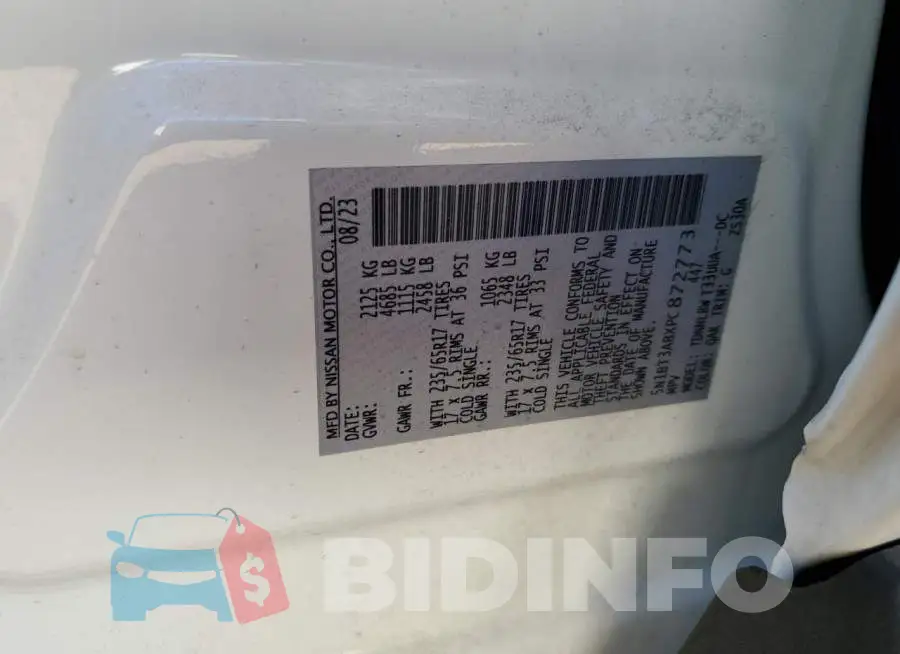 5N1BT3ABXPC872773 Photo# 12