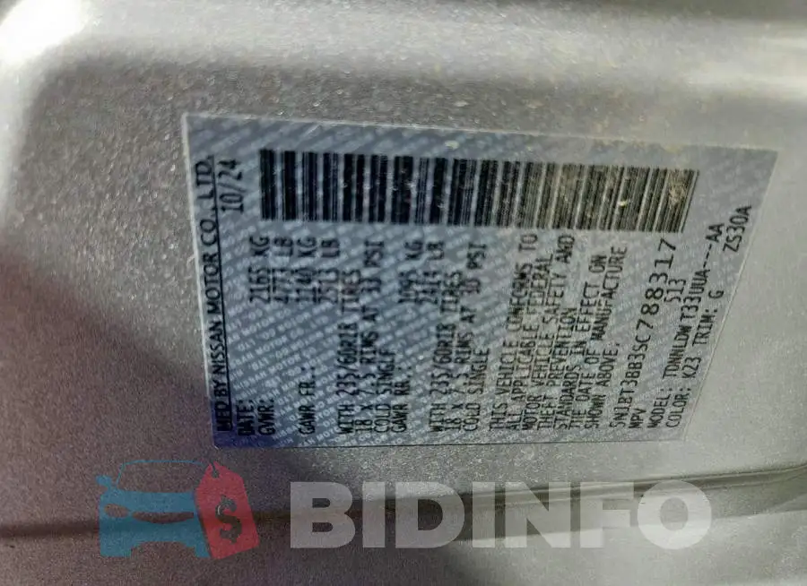 5N1BT3BB3SC788317 Photo# 13