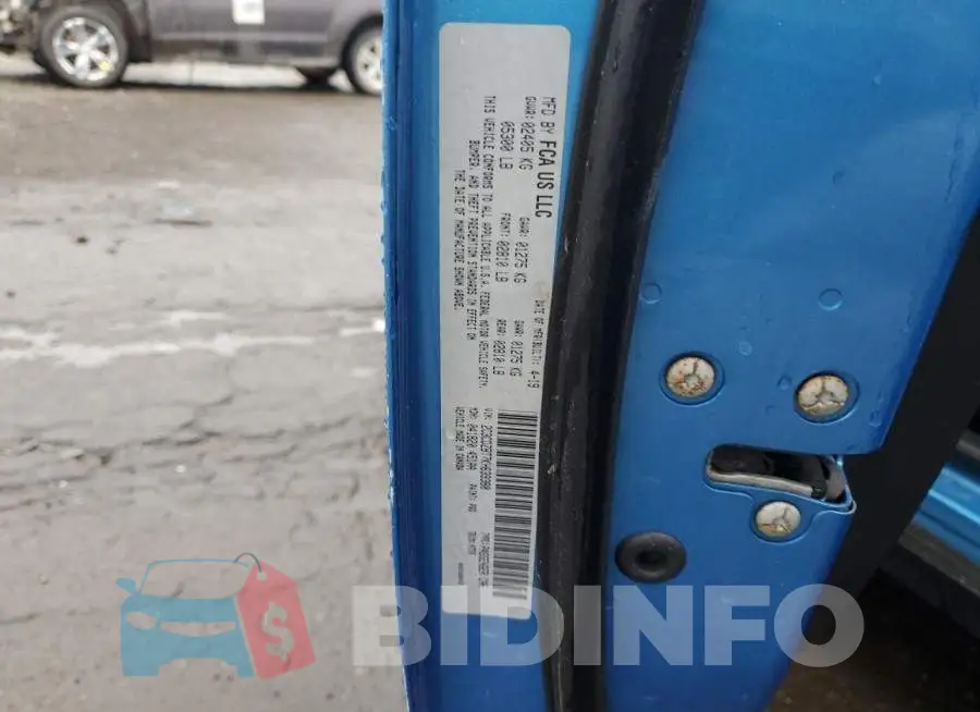 2C3CDZBT7KH639380 Photo# 12