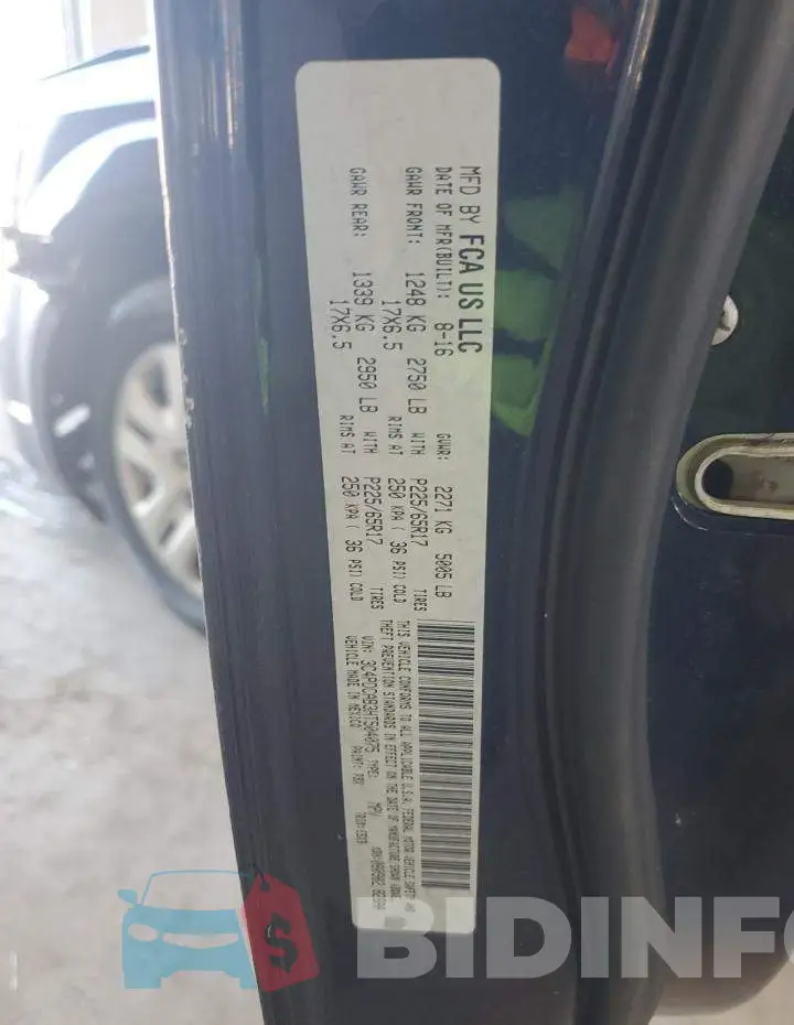 3C4PDCAB3HT504075 Photo# 13
