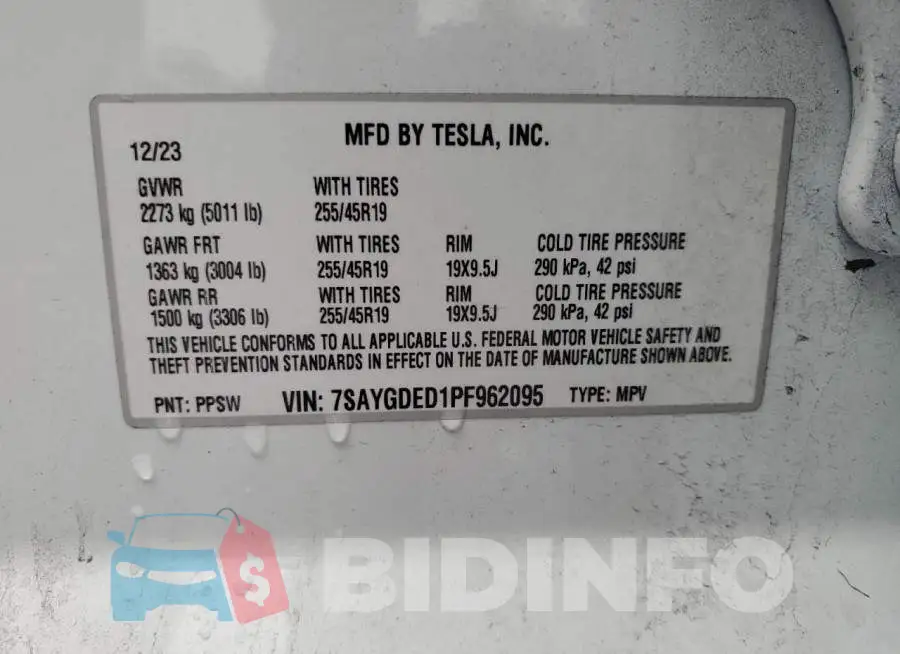 7SAYGDED1PF962095 Photo# 14