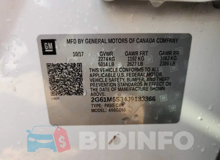 2G61M5S34J9133366 Photo# 13