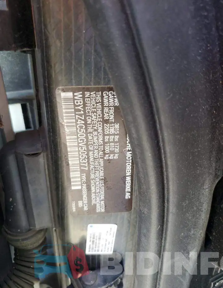 WBY1Z4C50GV505377 Photo# 12