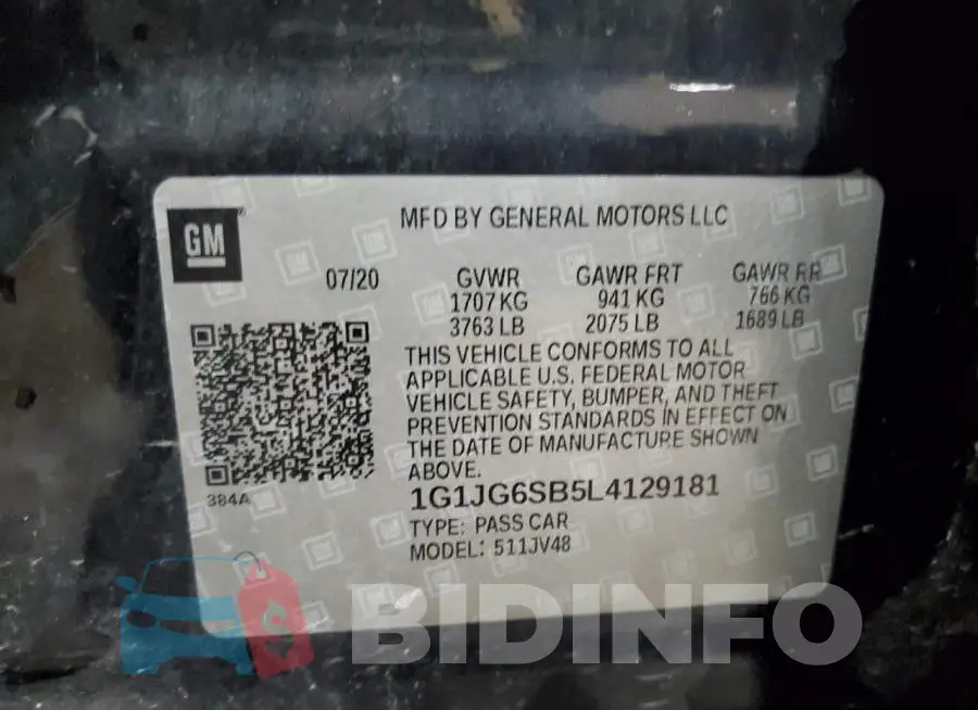 1G1JG6SB5L4129181 Photo# 14