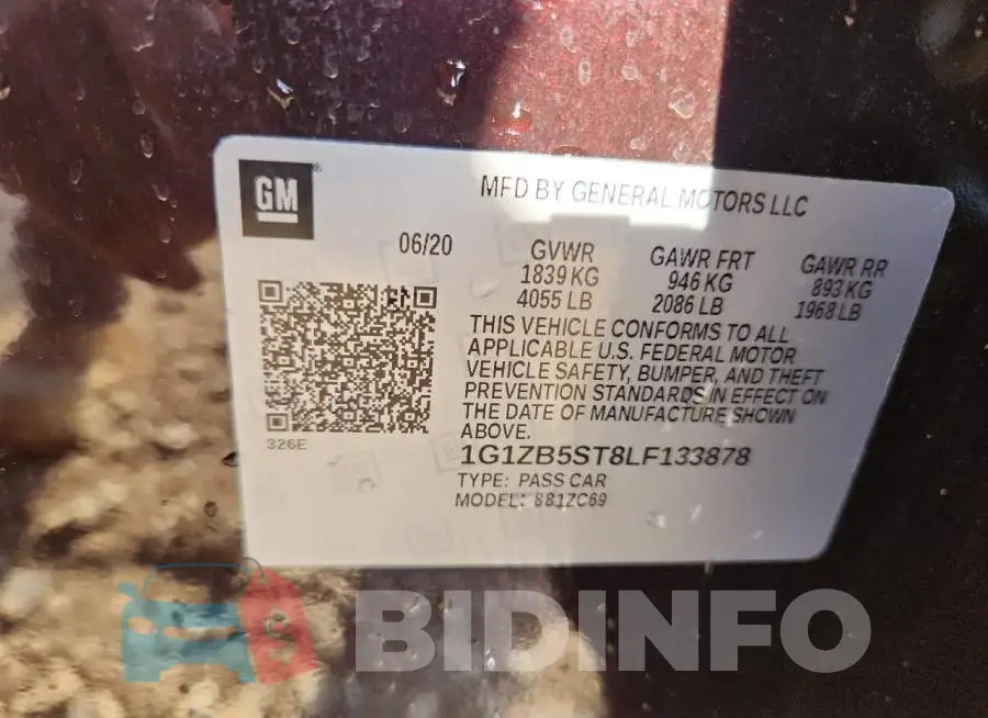1G1ZB5ST8LF133878 Photo# 13