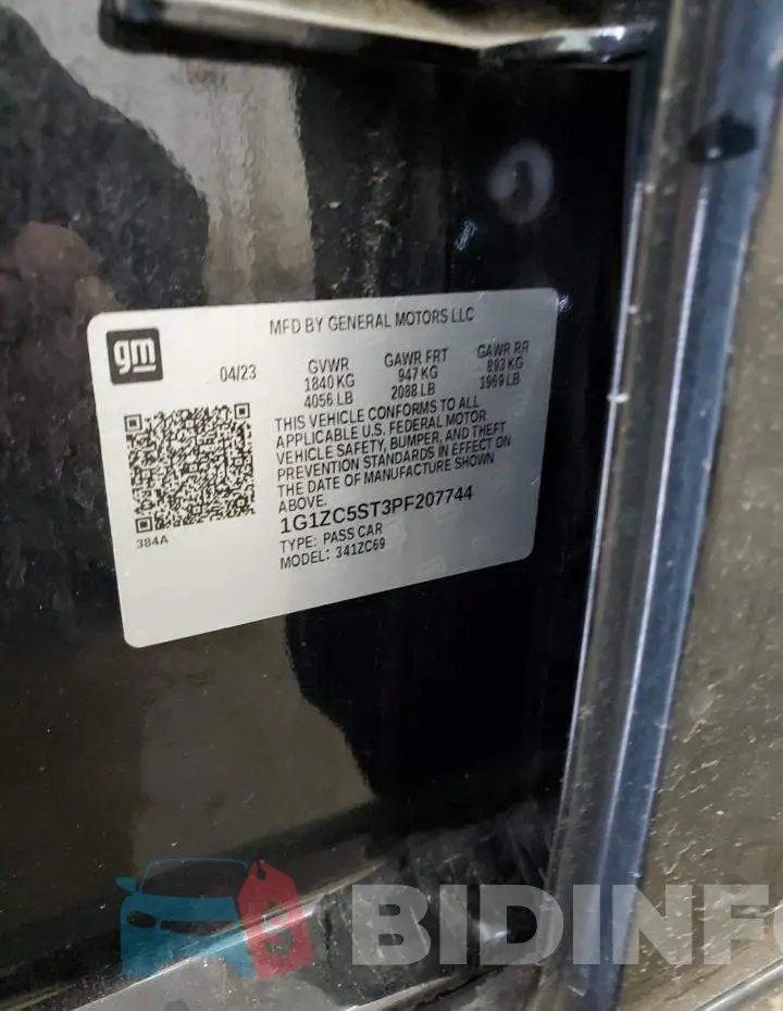 1G1ZC5ST3PF207744 Photo# 13