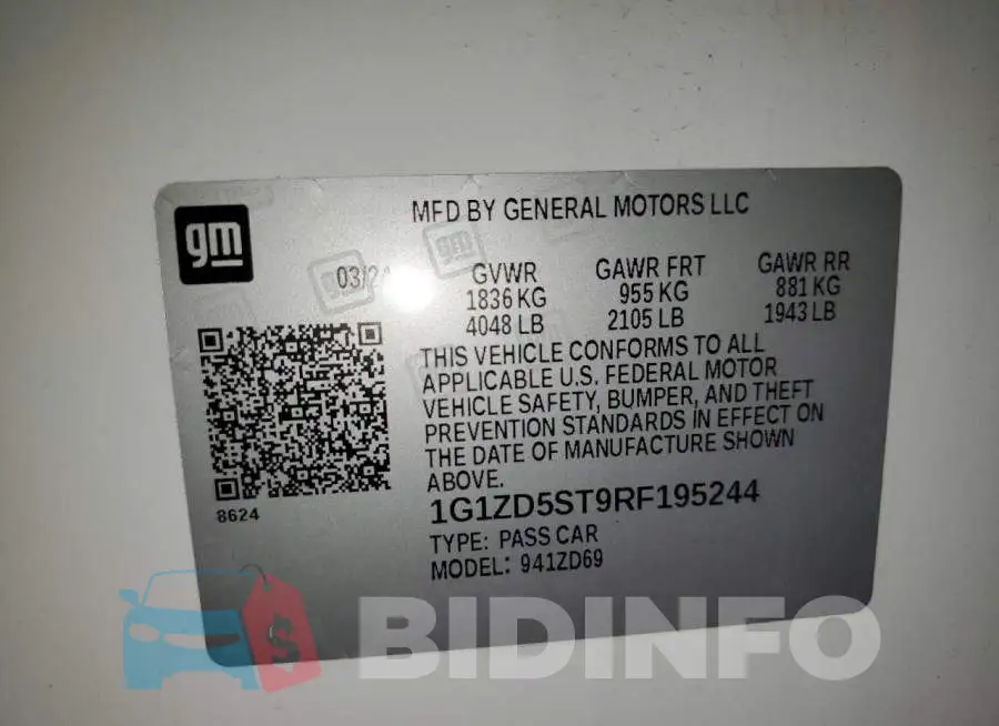 1G1ZD5ST9RF195244 Photo# 12