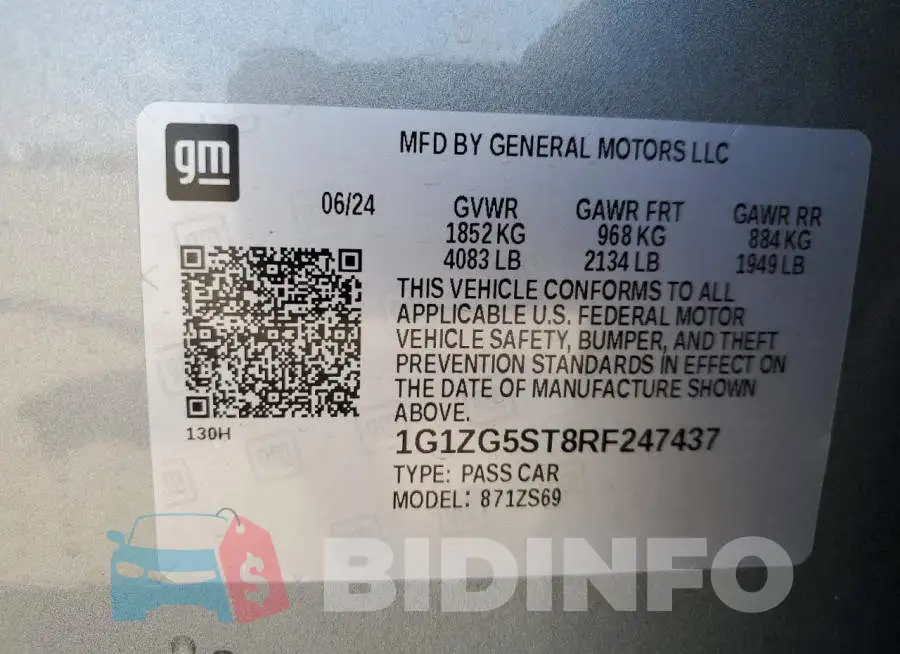 1G1ZG5ST8RF247437 Photo# 13