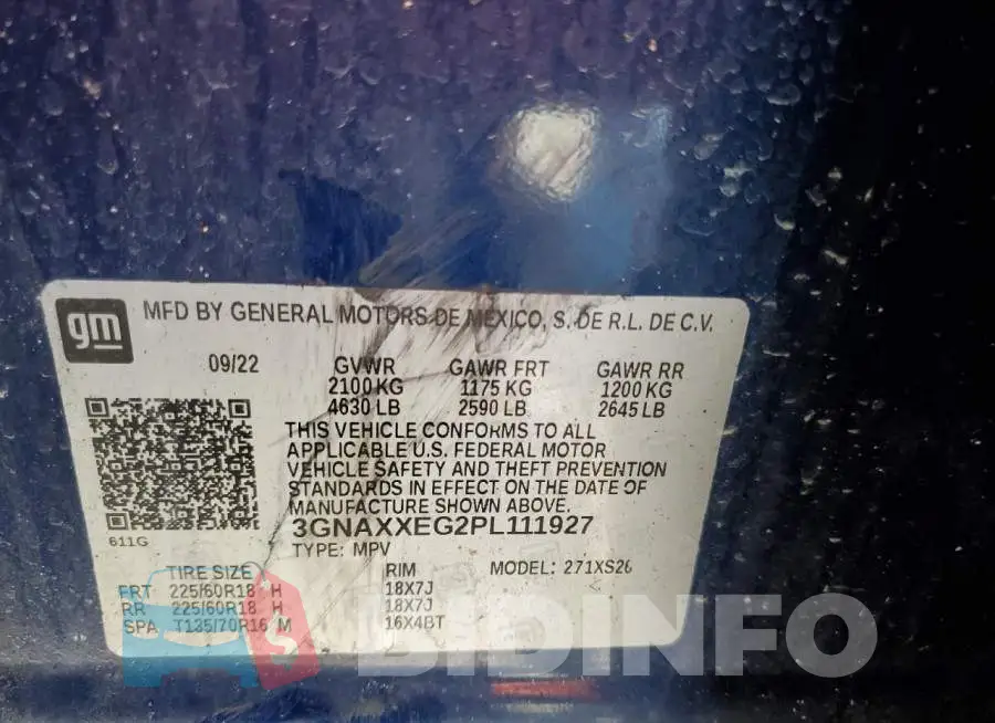 3GNAXXEG2PL111927 Photo# 14