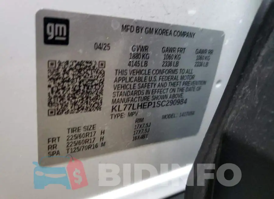 KL77LHEP1SC290984 Photo# 13