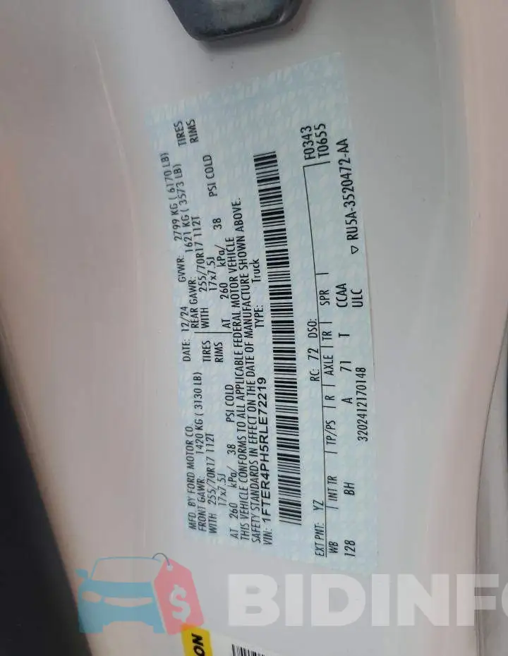 1FTER4PH5RLE72219 Photo# 12