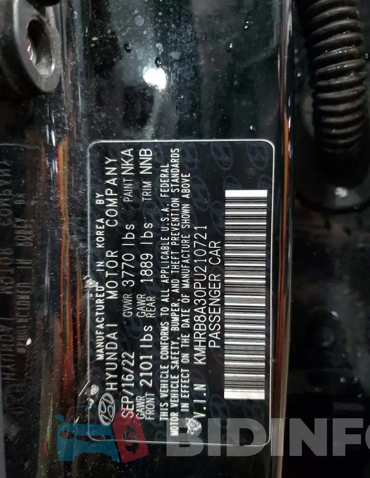 KMHRB8A30PU210721 Photo# 12