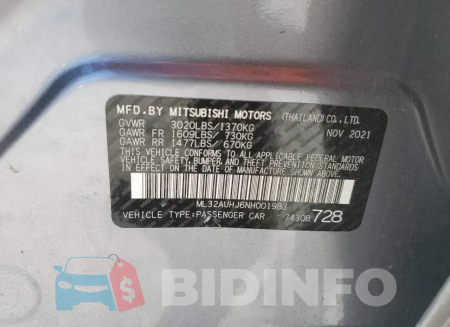 ML32AUHJ6NH001983 Photo# 12