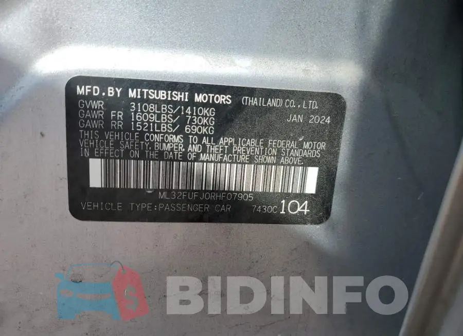 ML32FUFJ0RHF07905 Photo# 13