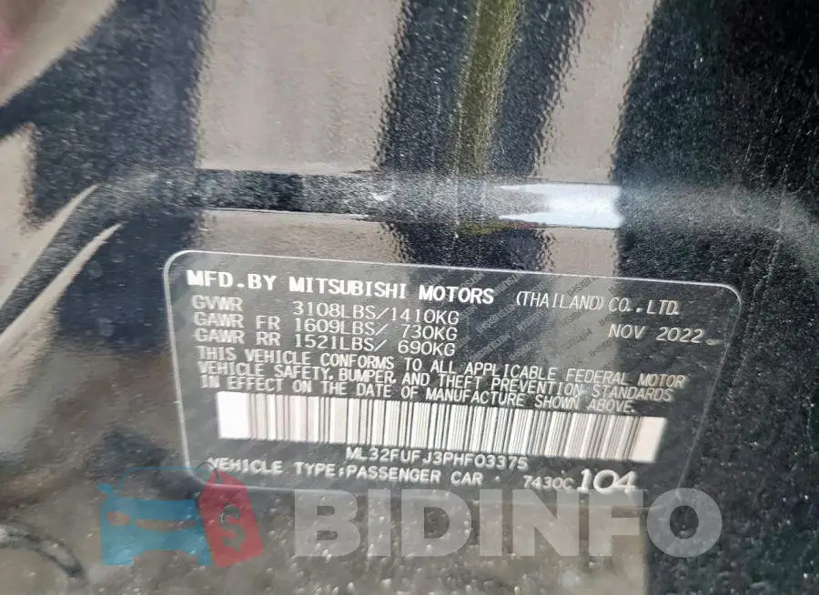 ML32FUFJ3PHF03375 Photo# 12