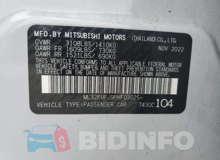 ML32FUFJ9PHF03025 Photo# 13