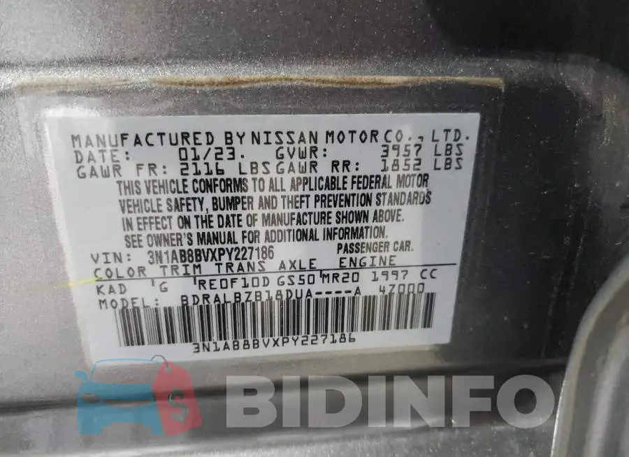 3N1AB8BVXPY227186 Photo# 12