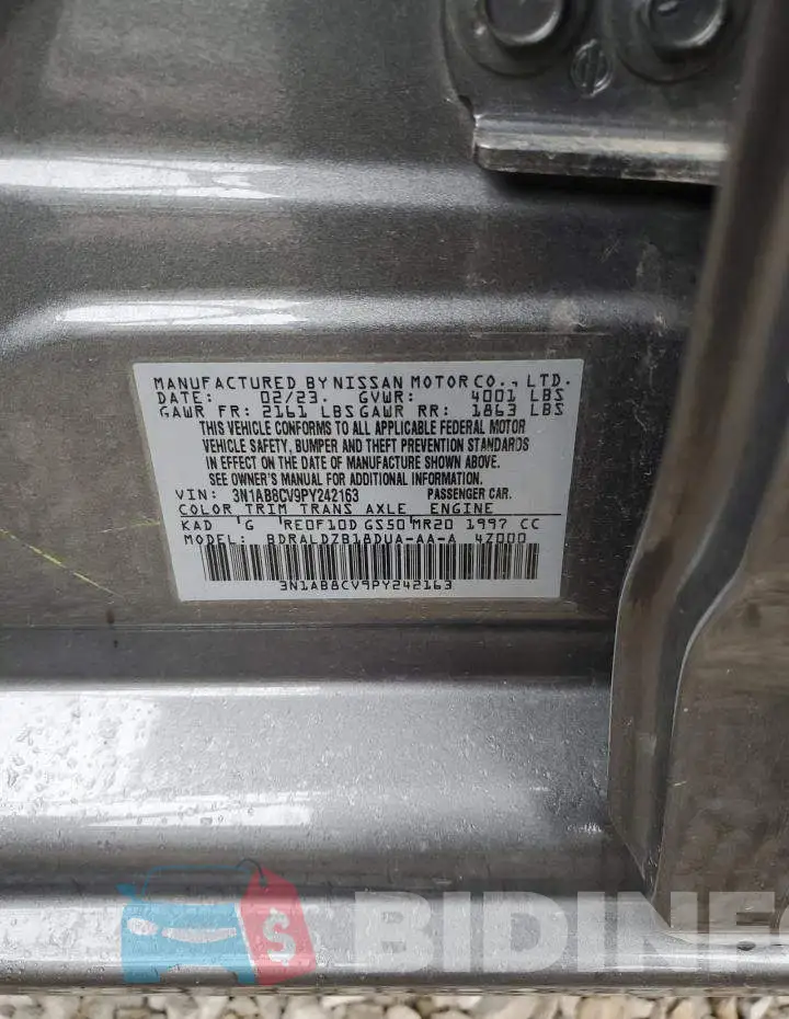 3N1AB8CV9PY242163 Photo# 12