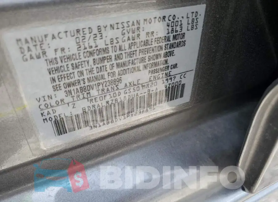 3N1AB8DV1PY238896 Photo# 12