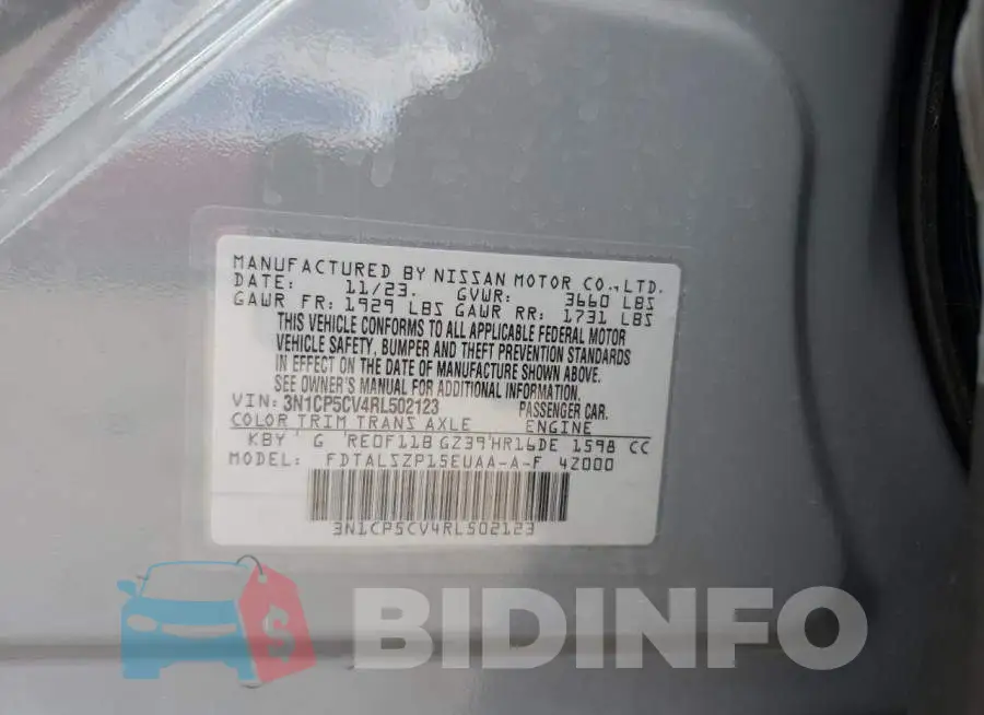3N1CP5CV4RL502123 Photo# 12