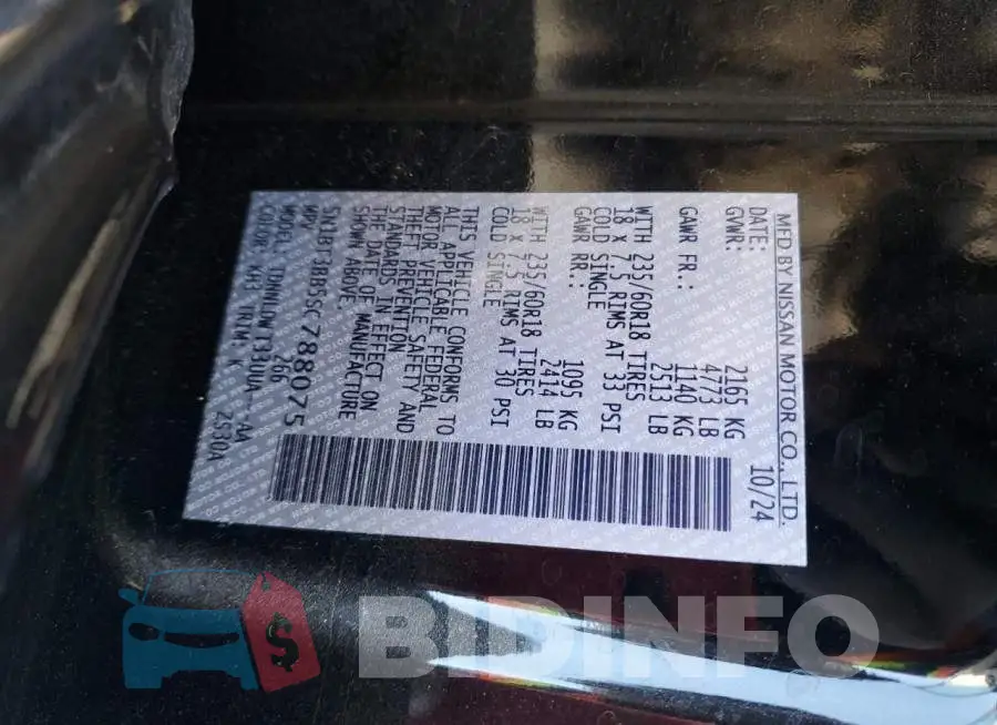 5N1BT3BB5SC788075 Photo# 14