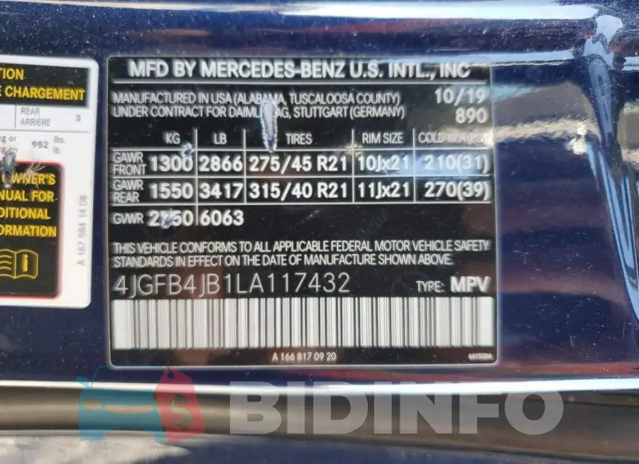 4JGFB4JB1LA117432 Photo# 13