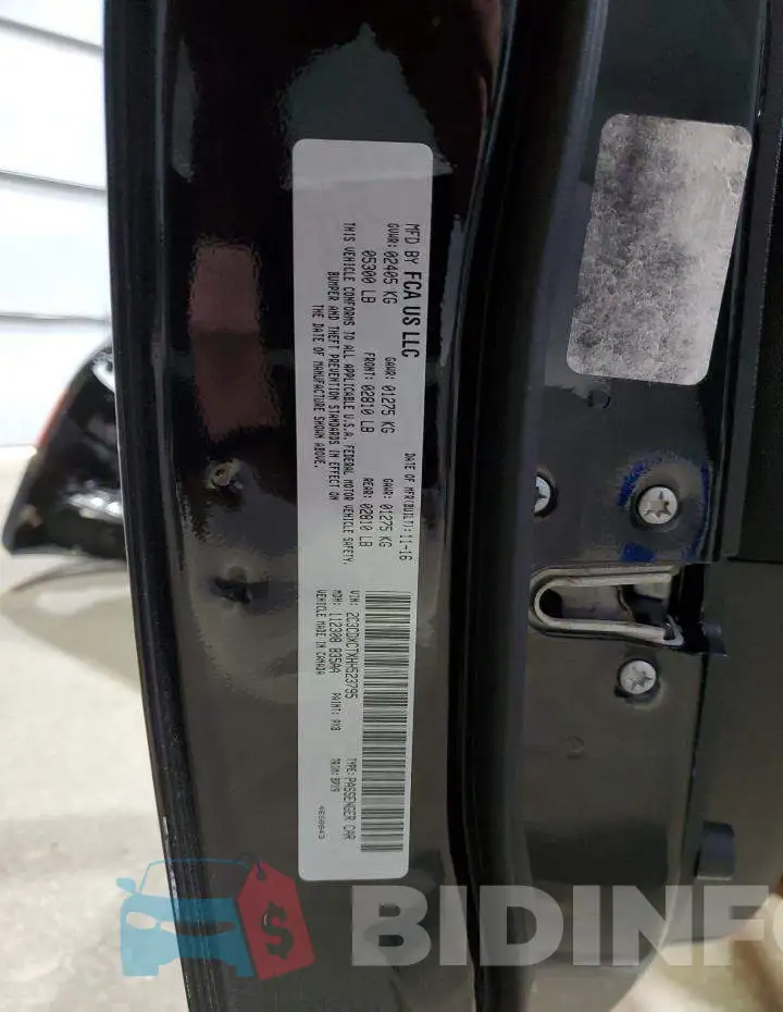 2C3CDXCTXHH523795 Photo# 12