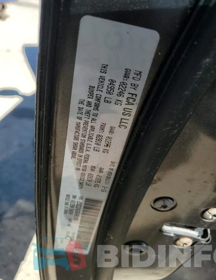 2C3CDZAG3GH201998 Photo# 12