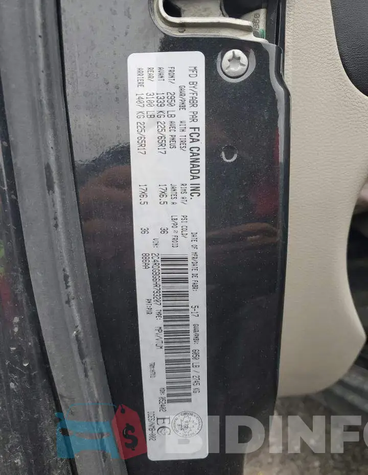 2C4RDGBG6HR793207 Photo# 14