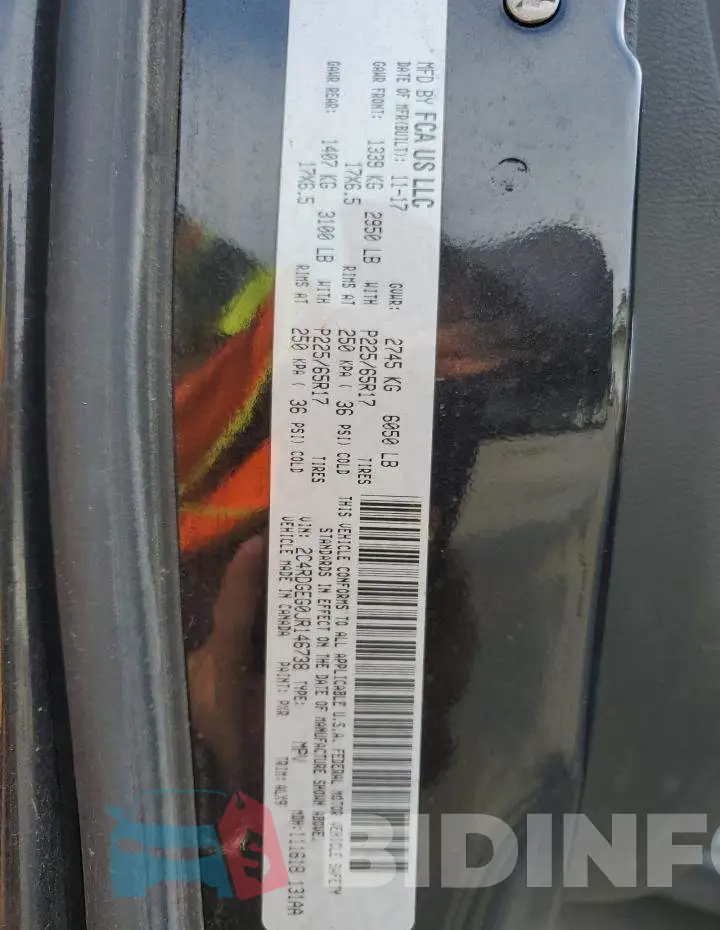 2C4RDGEG0JR146738 Photo# 13