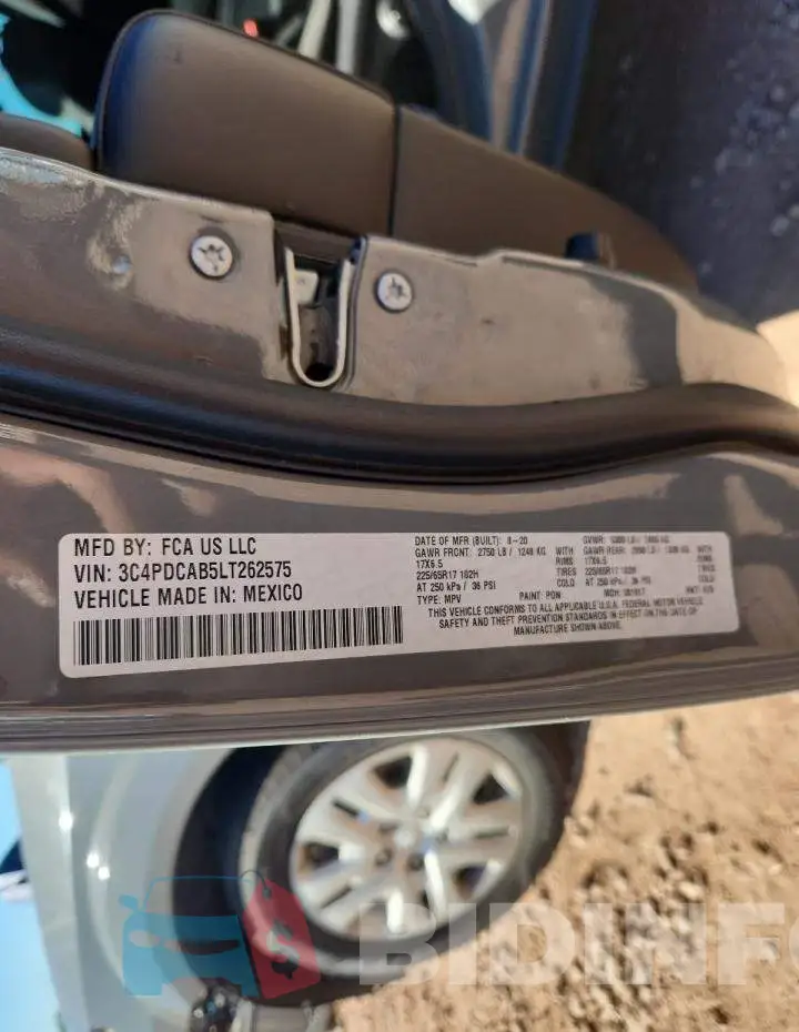 3C4PDCAB5LT262575 Photo# 14