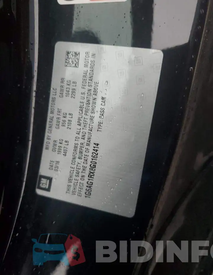 1G6AG1RX8G0162414 Photo# 12