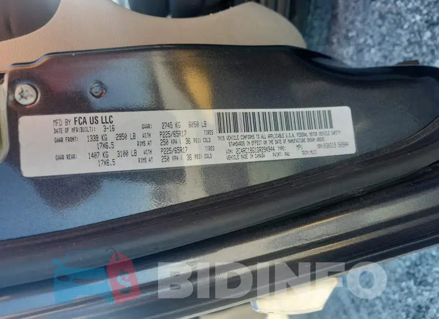 2C4RC1BG1GR294944 Photo# 13
