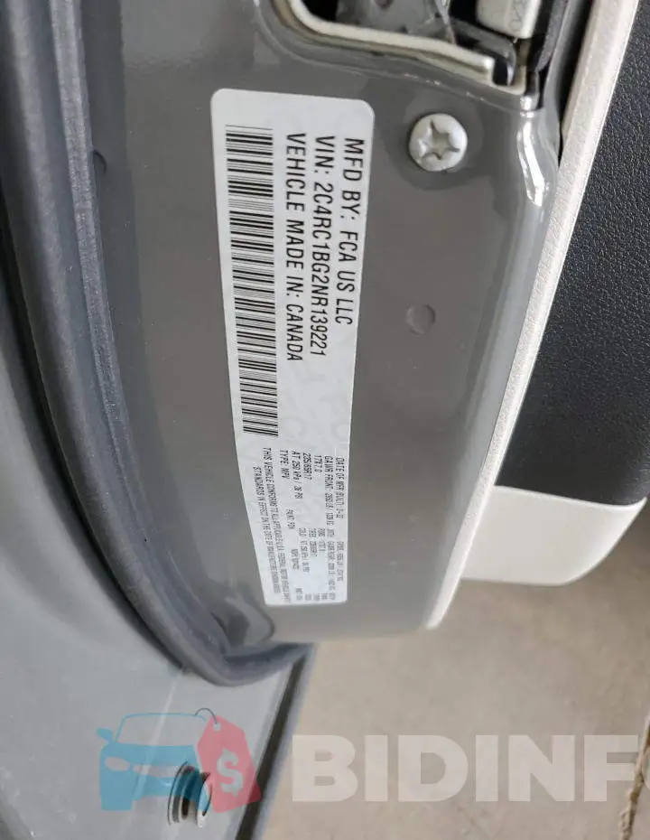 2C4RC1BG2NR139221 Photo# 13