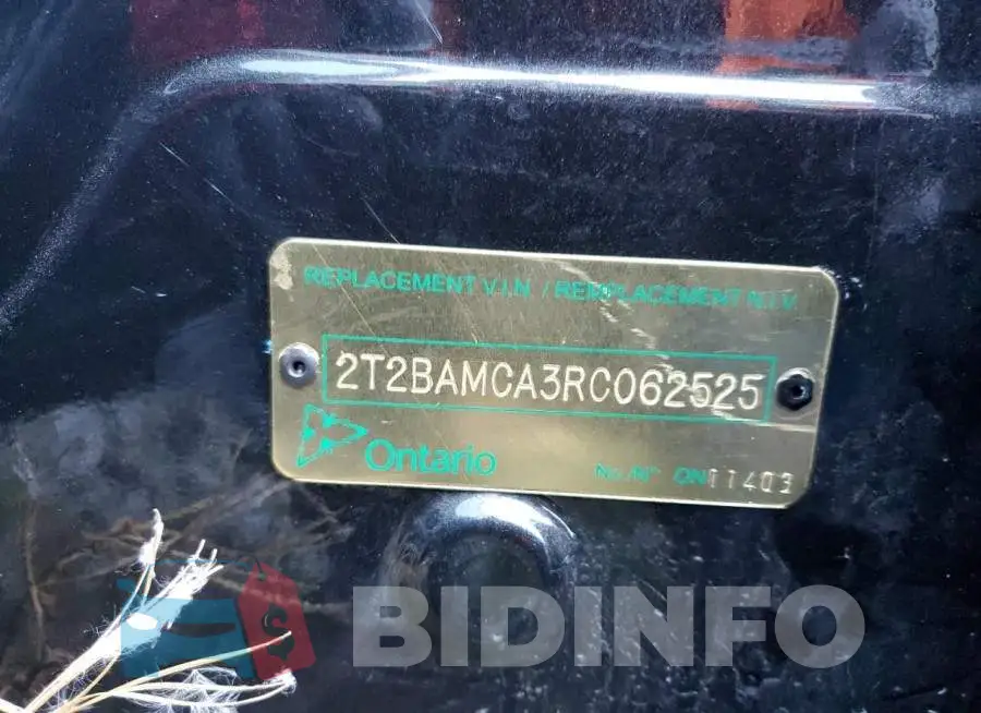 2T2BAMCA3RC062525 Photo# 13