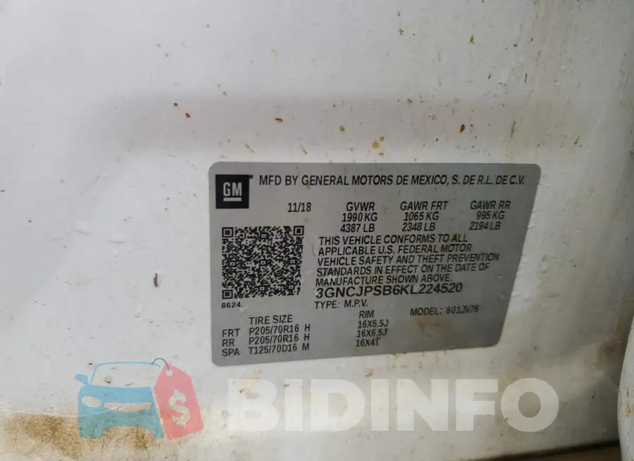 3GNCJPSB6KL224520 Photo# 13