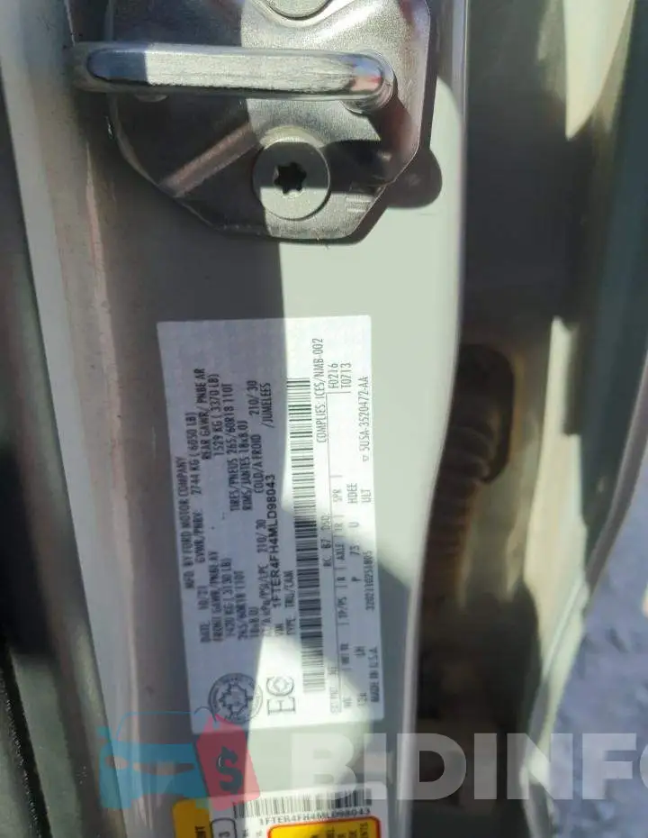1FTER4FH4MLD98043 Photo# 12