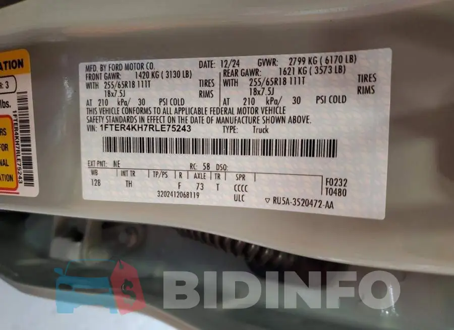 1FTER4KH7RLE75243 Photo# 13